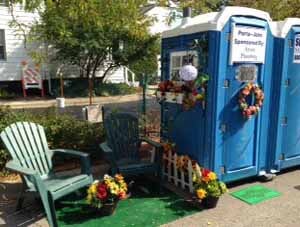 Decorative cubicle -  arrow plumbing in Libertyville, IL