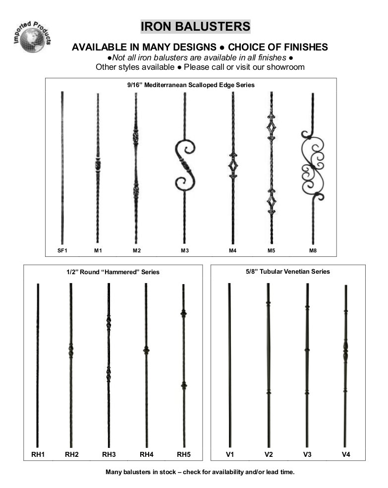 Iron Baluster Builders Stair Supply Inc