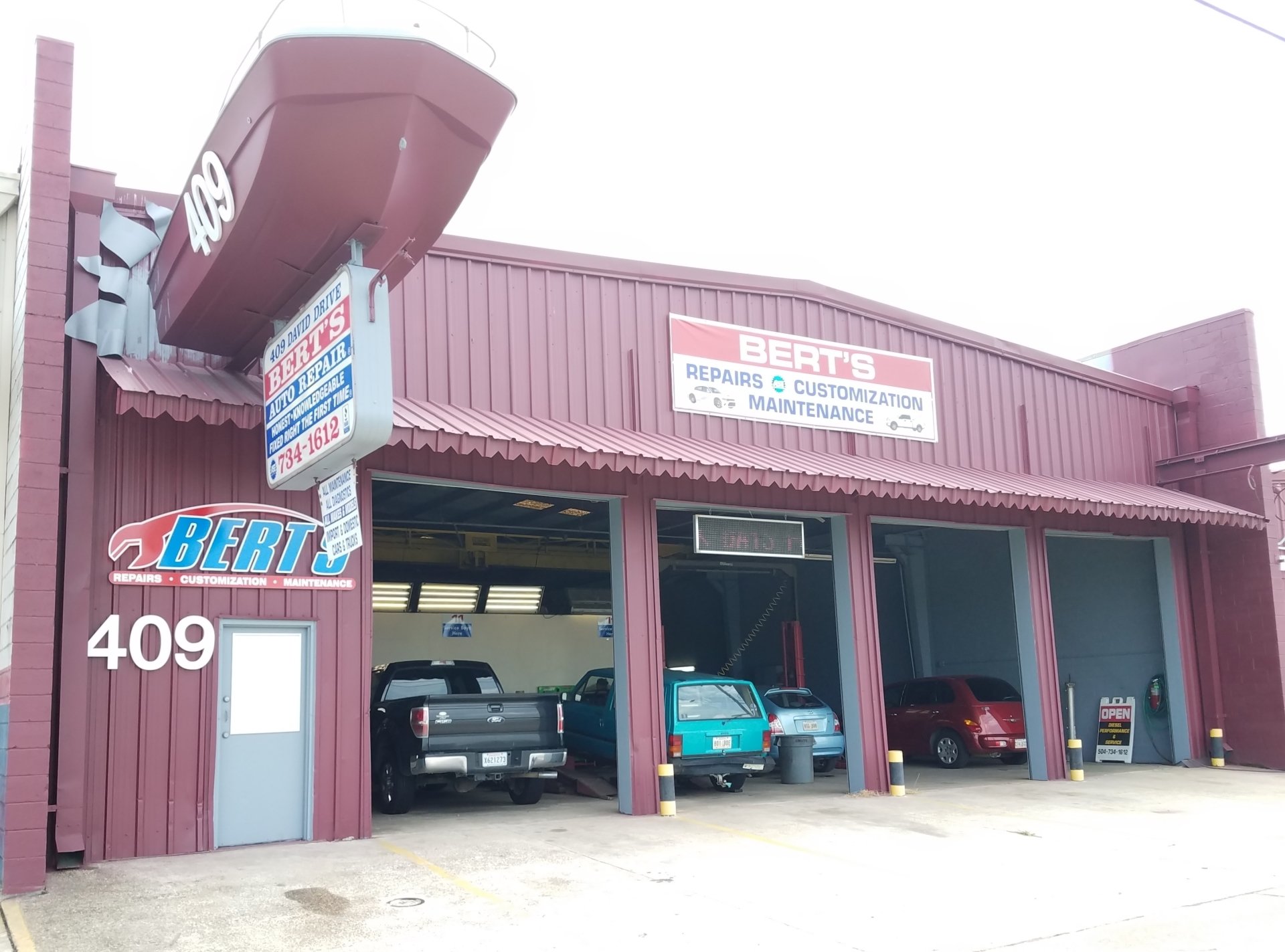 Engine Repairs Metairie, LA Bert's Auto Repair