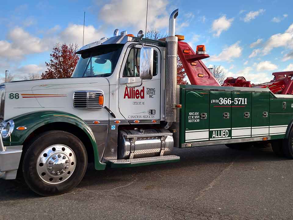 Tow Trucks – Detroit, MI - Allied Towing Services Inc.