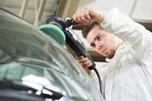 Car on repair - Service - Hunter Auto Body, Fort Wayne, IN