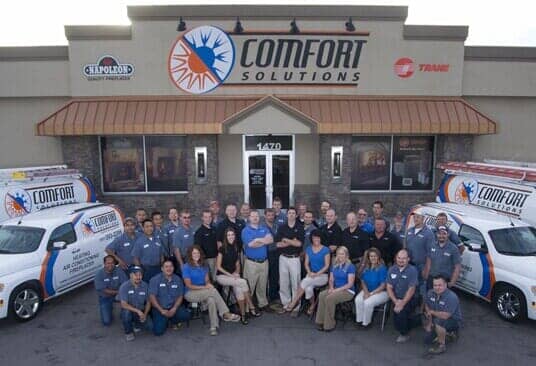 comfort solutions heating and air