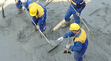 concrete workers