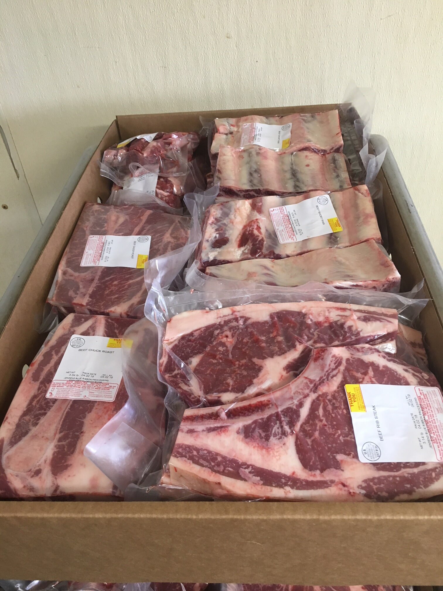 Meat processing Fowler, CO Jensen's Blue Ribbon Processing