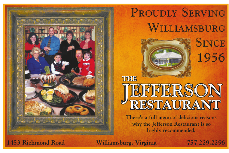 Home Jefferson Restaurant Williamsburg, Virginia Jefferson Restaurant