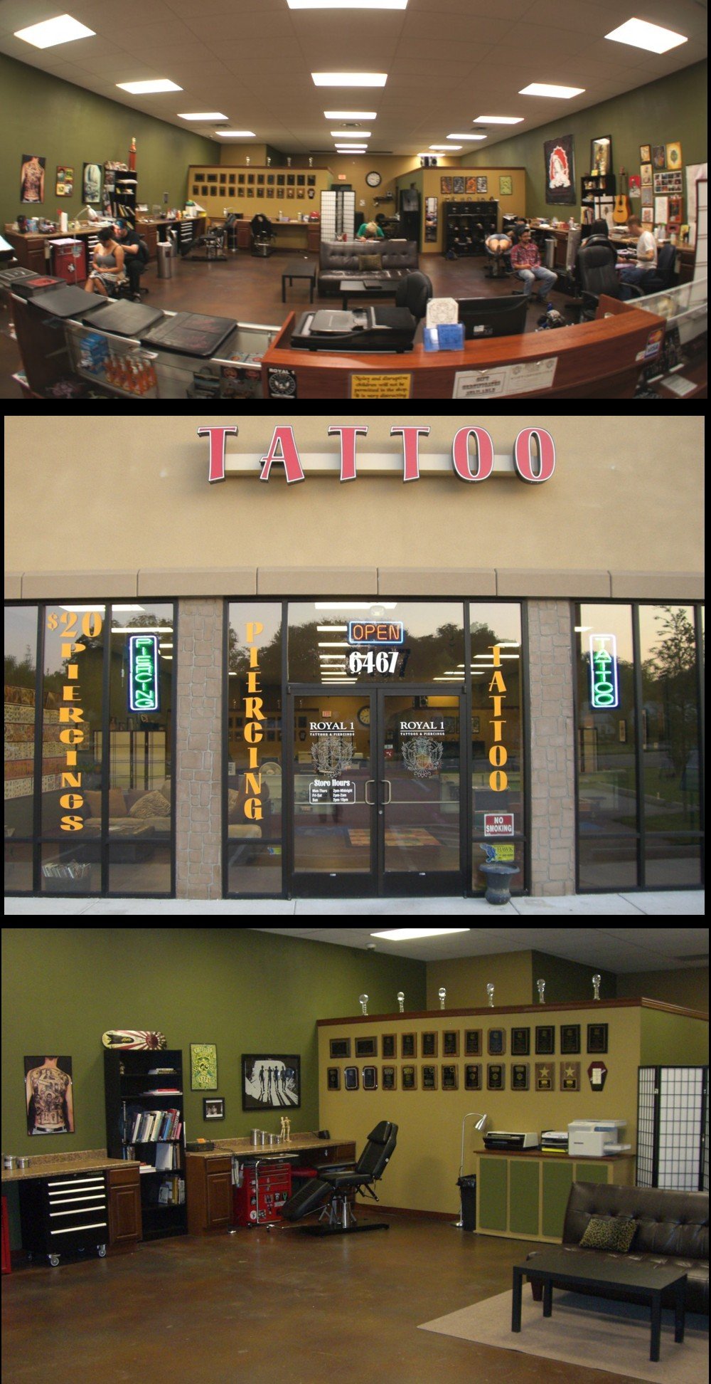 Tattoo Studios Burleson, TX Royal 1 Tattoos and Piercings