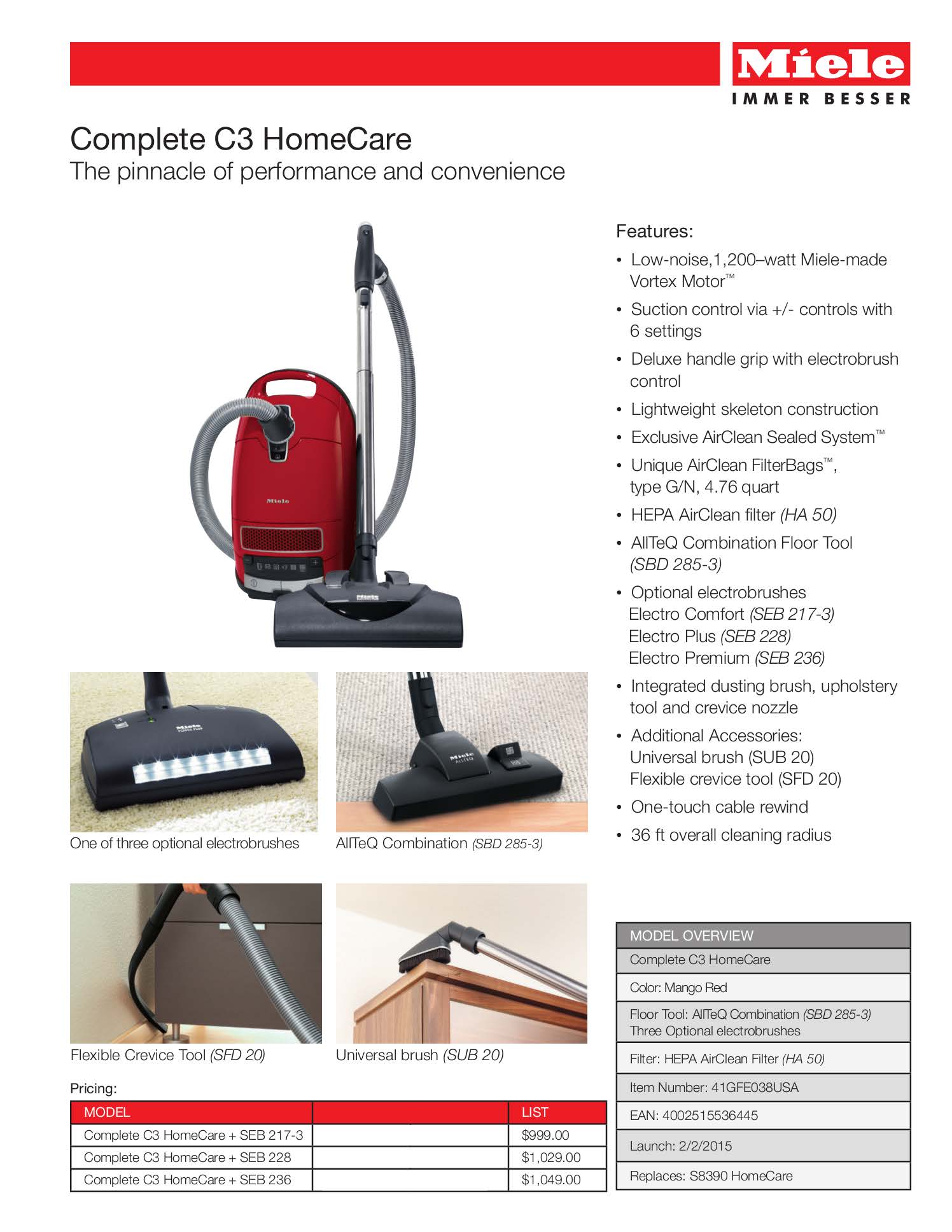 Miele Vacuums Carrollton, TX Big D Vacuum Cleaner Centers