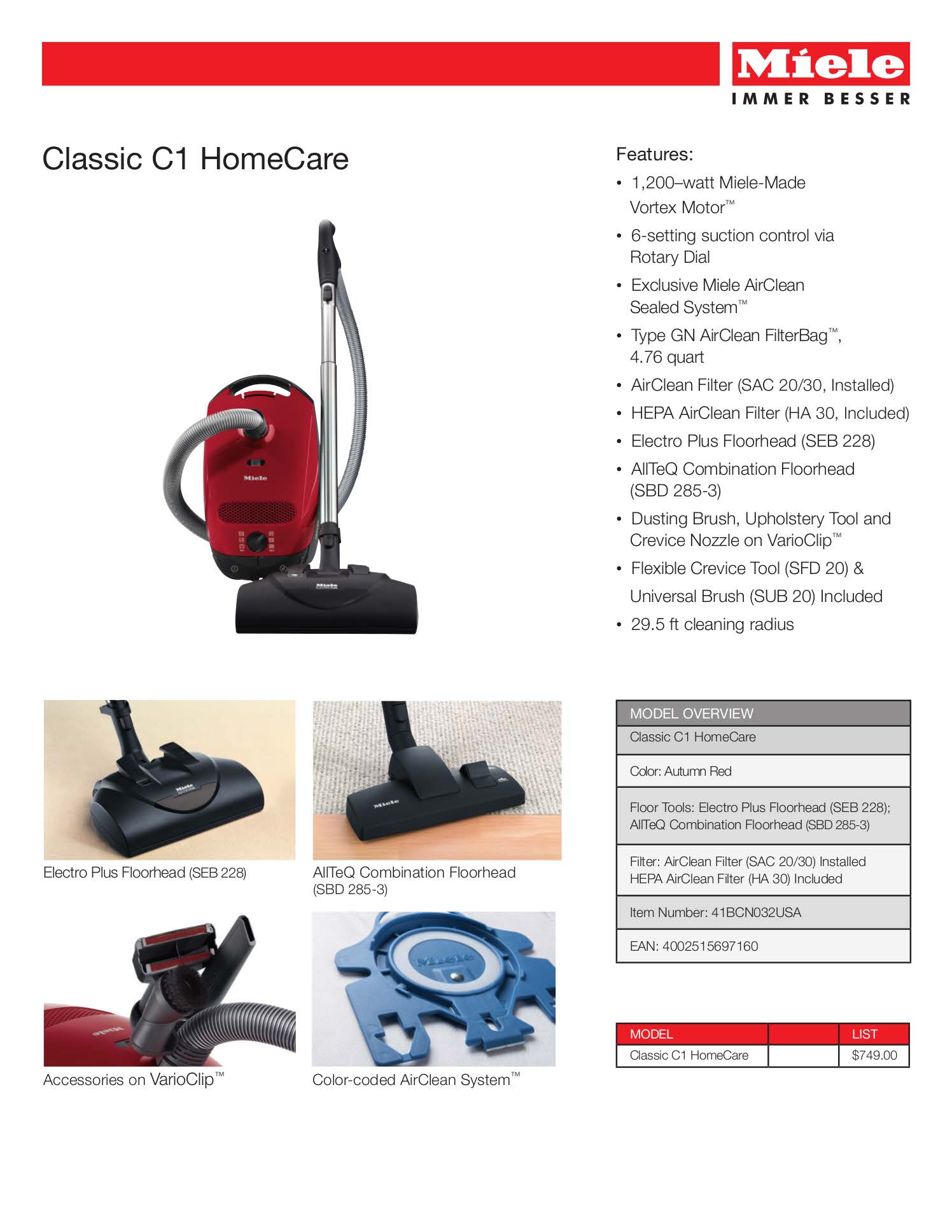 Miele Vacuum Carrollton, TX Big D Vacuum Cleaner Center