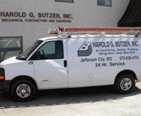 Harold G. Butzer service van