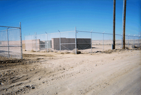 Professional Chain Link Fence — Chain Fence in Sand Area in Albuquerque, NM