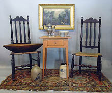 18th & 19th C. furniture & accessories