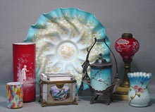 Collections are fully researched & promoted. Art Glass is always a popular category.