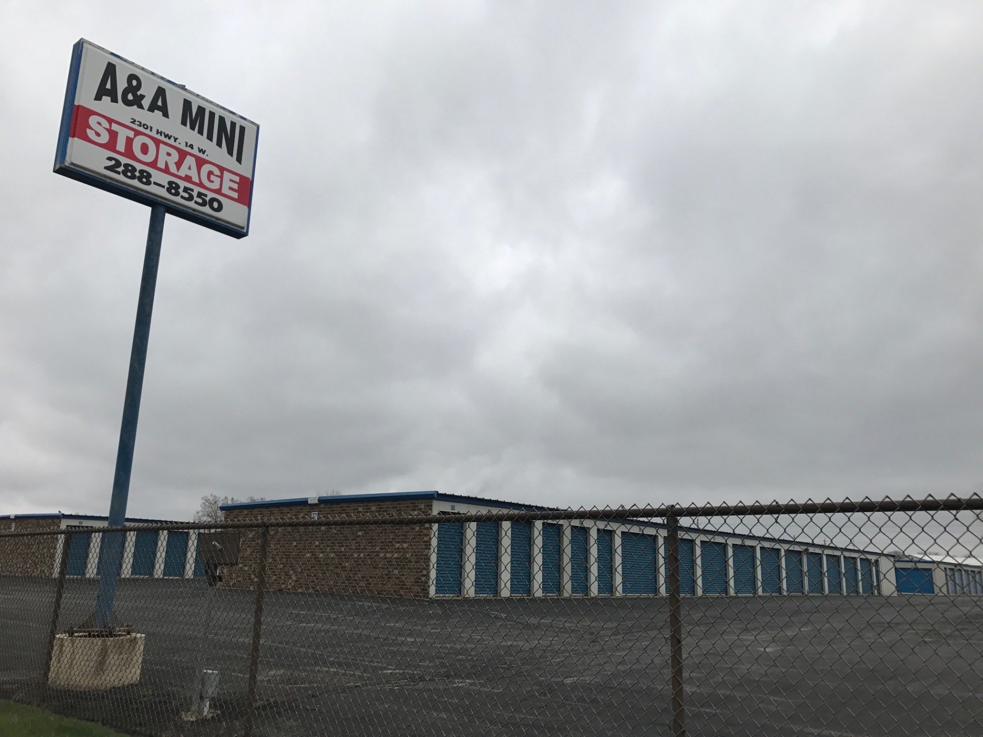 Storage Unit Facility Rochester, Minnesota A & A Mini Storage