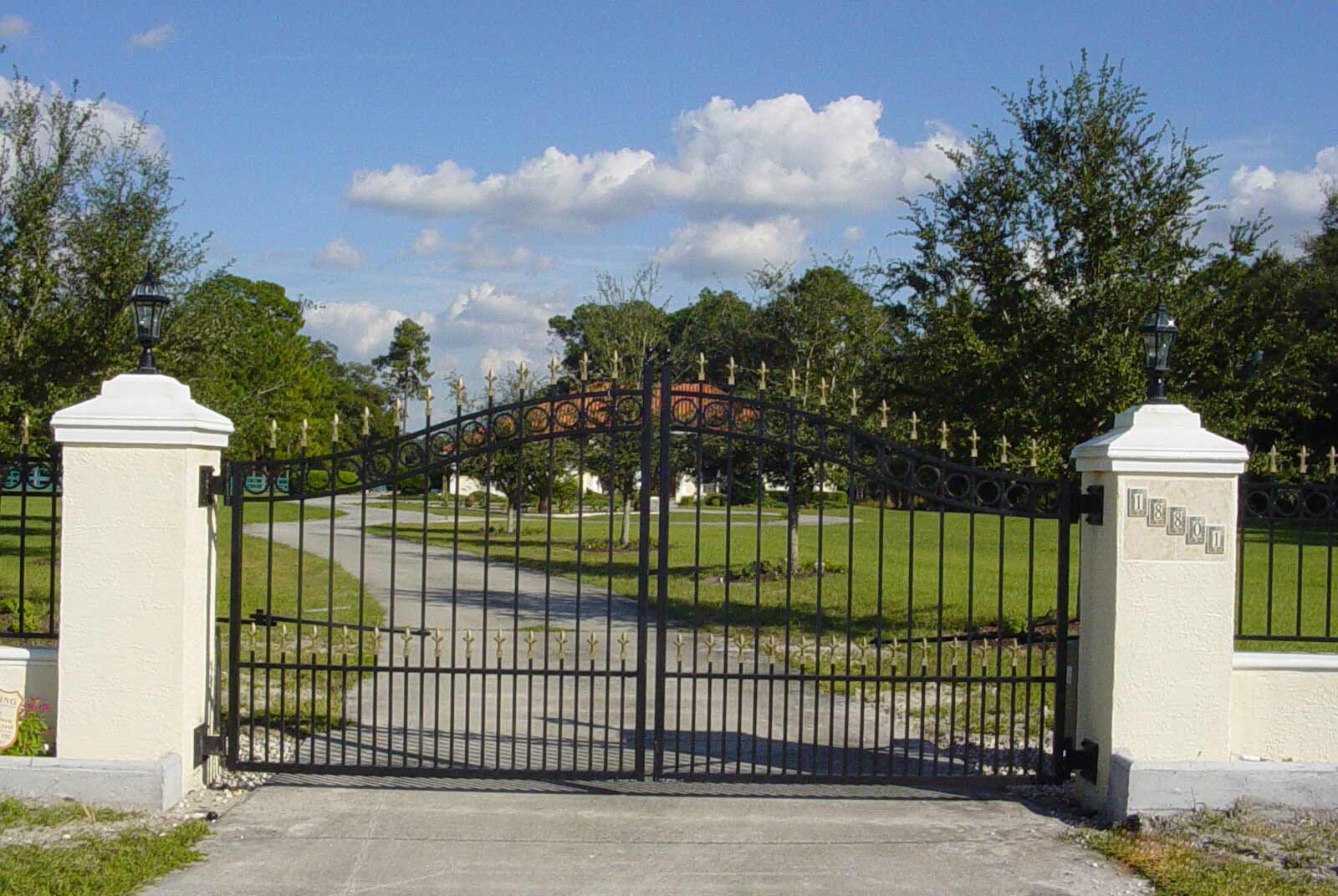 Automatic Drive Gates Tampa, FL Ornamental Design Ironworks, Inc.