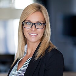 Confident Businesswoman Working At The Office - Fashionable Eyewear