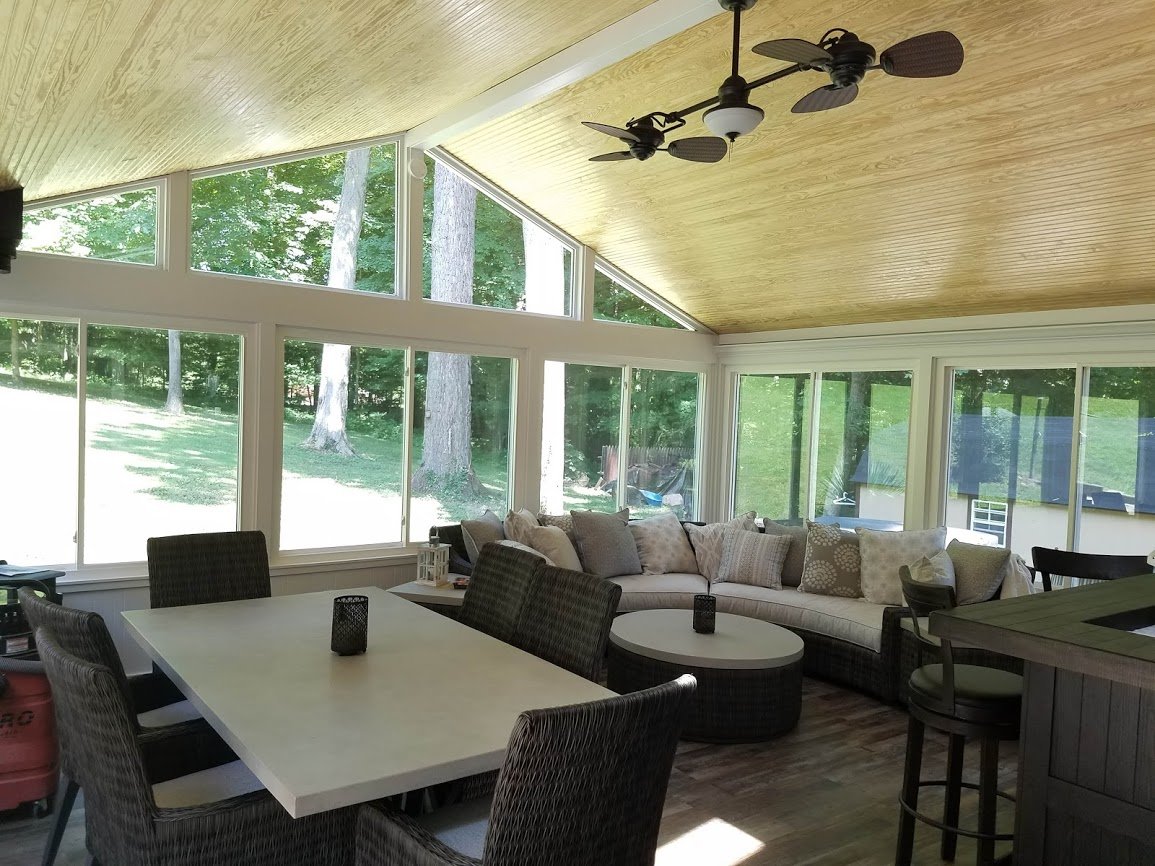 Enclosed and Screened Porch Builder Cincinnati, OH Edwards