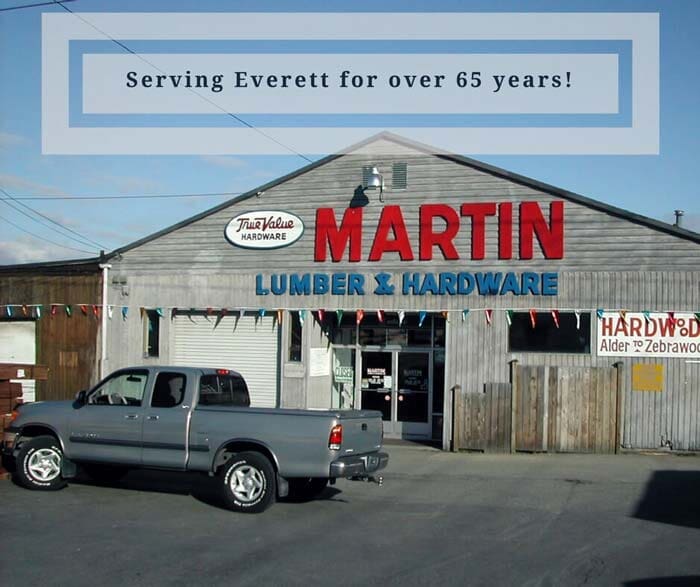 Lumber and Building Supplies Everett, WA Martin Lumber & Hardware