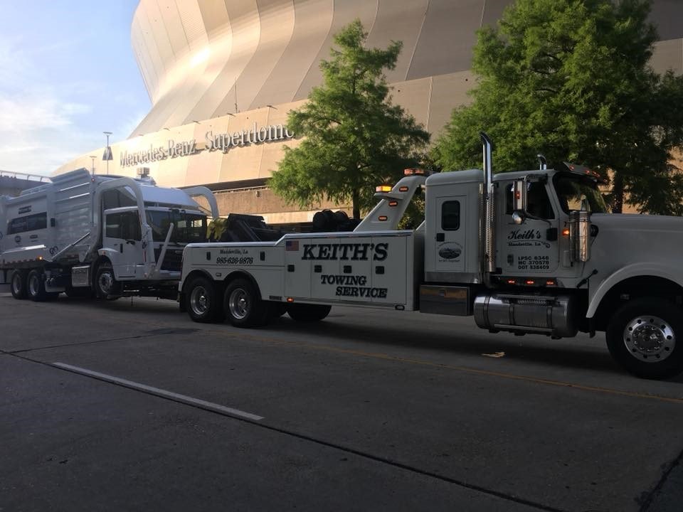 Heavy Duty Towing | Mandeville, LA | Keith's Towing Service