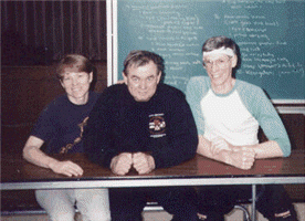 Dave & Lynda with Sifu Larry Hartsell - JKD Grappling Assoc.