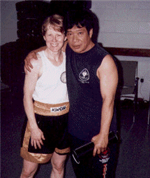 Master Chai Sirisute (with Lynda) - Thai Boxing / Muay Thai