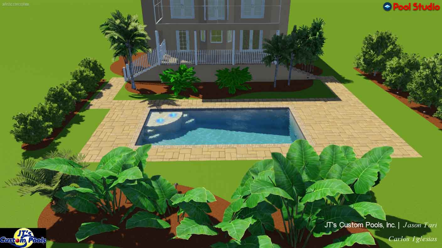 3dswimmingpools Port Charlotte, FL J T's Custom Pools Inc
