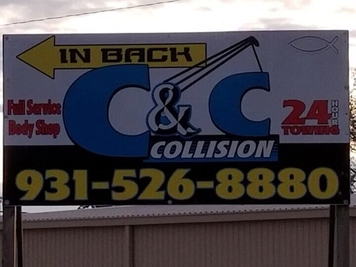 Auto Body Repair and Towing Cookeville, TN Contact C & C Collision
