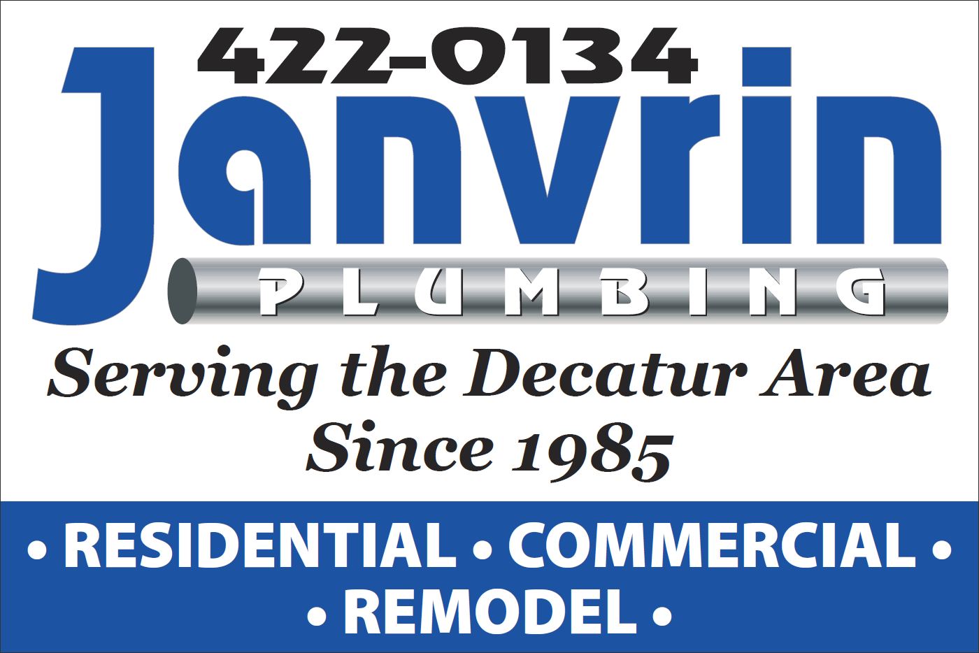 Full Service Plumbing Decatur, IL Janvrin Plumbing