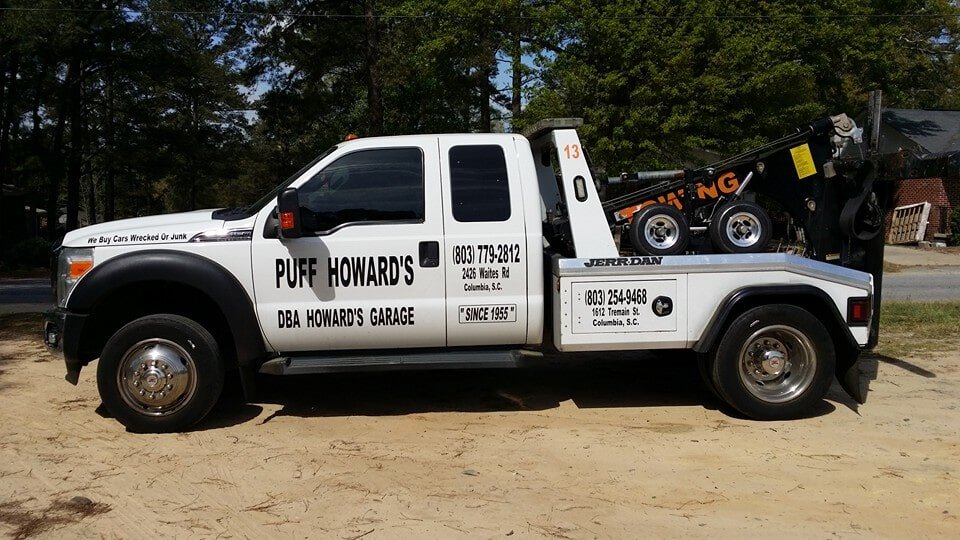 Towing Company Columbia, SC Puff Howard's Towing