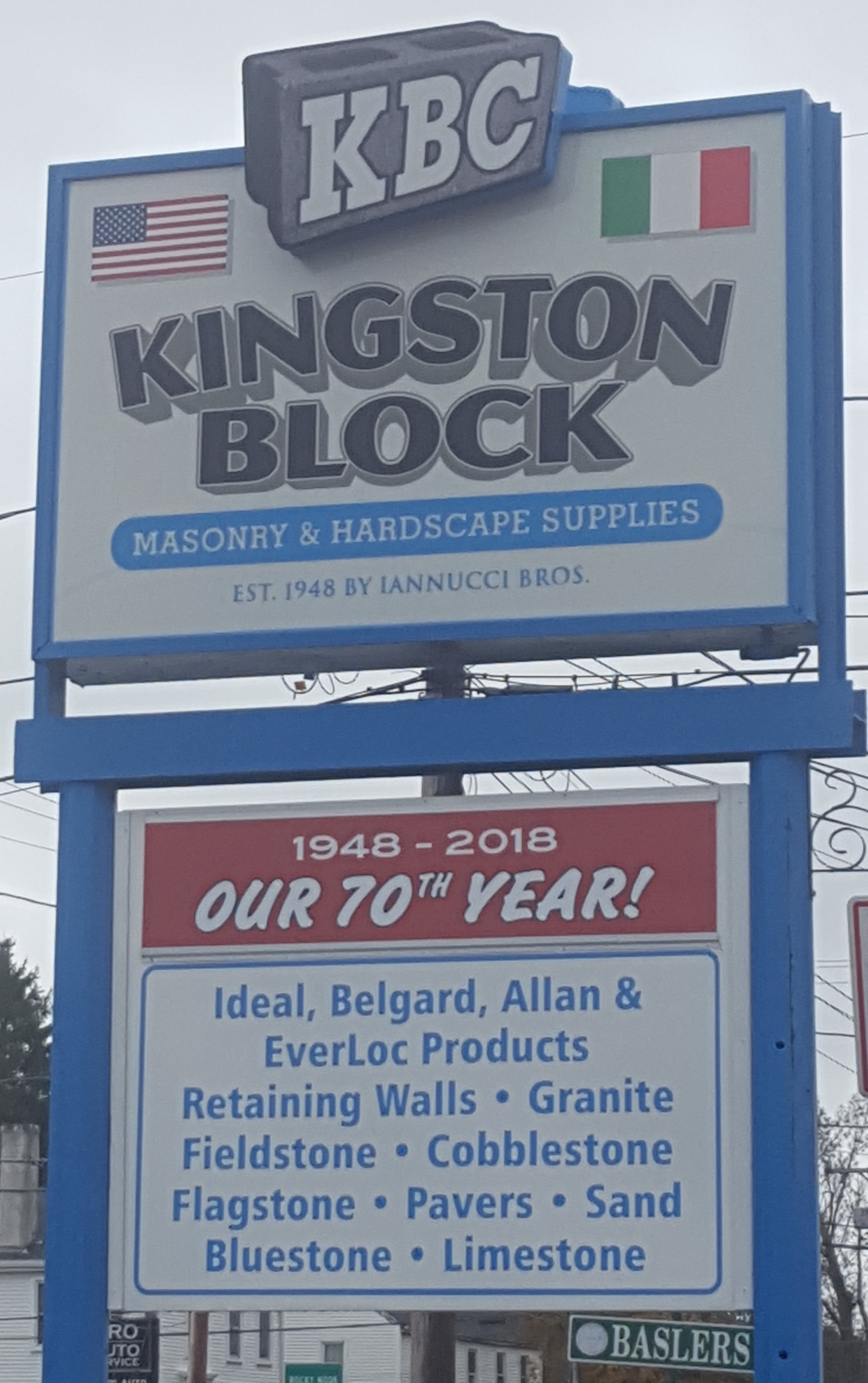 Masonry Supplies — Kingston, MA — Kingston Block Co., Inc.