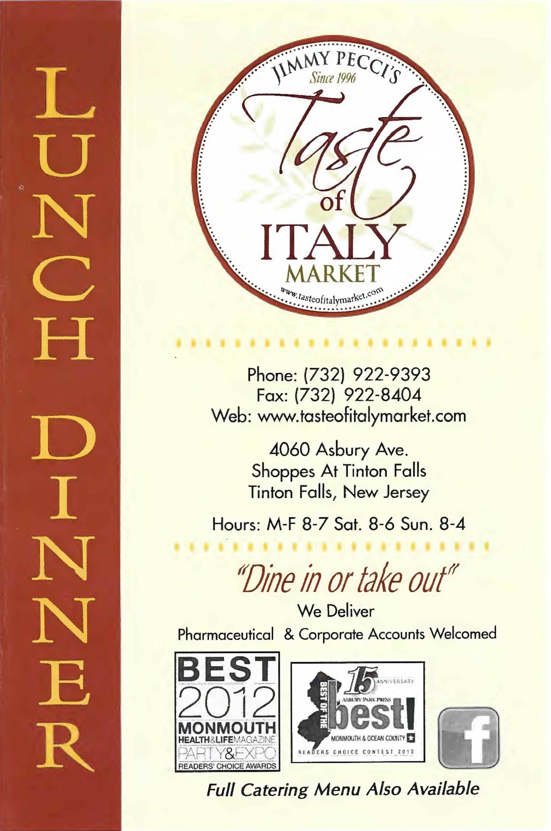 Restaurants In Tinton Falls - j79ap9i