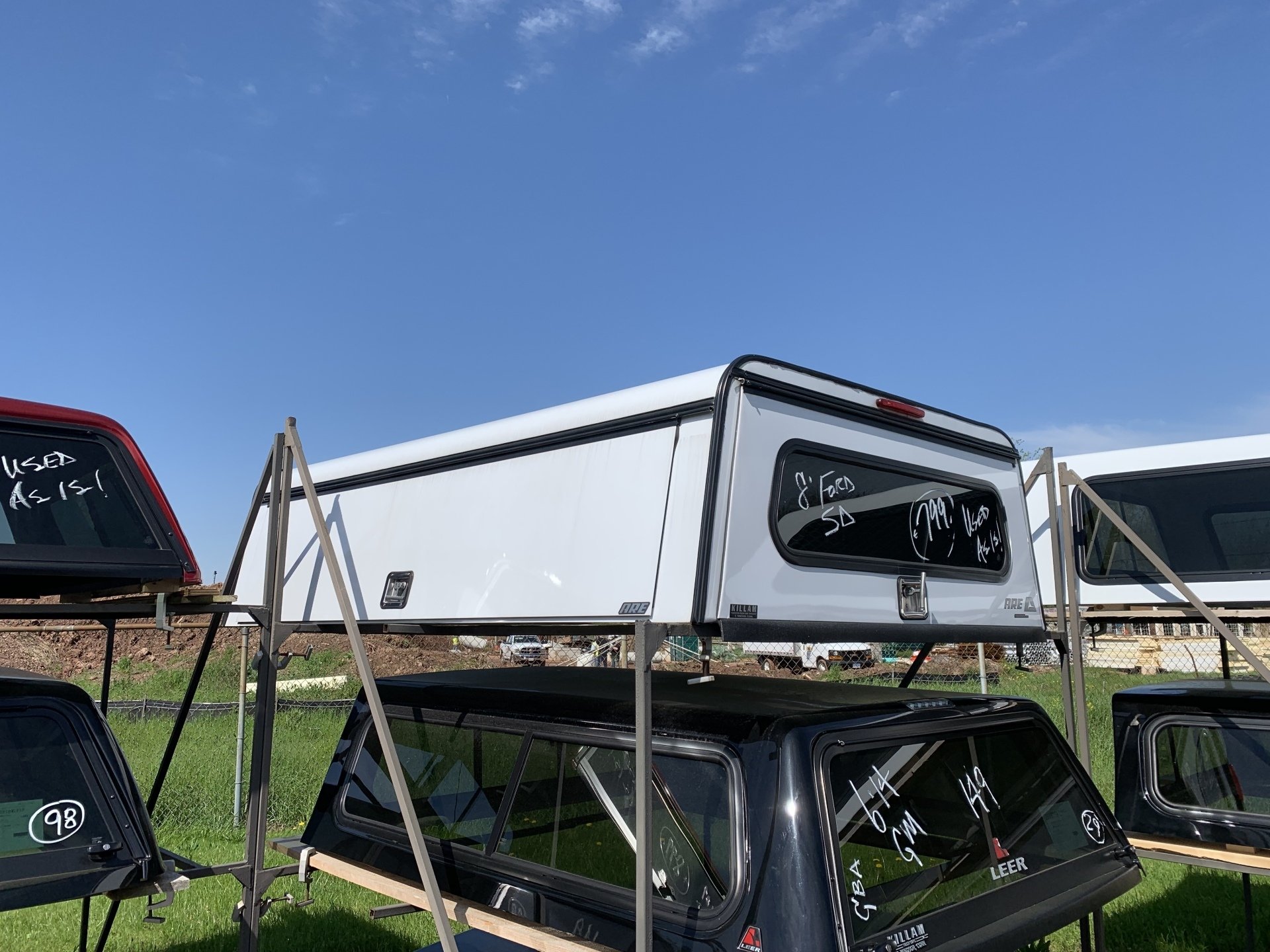 USED TRUCK CAPS & BED LINERS