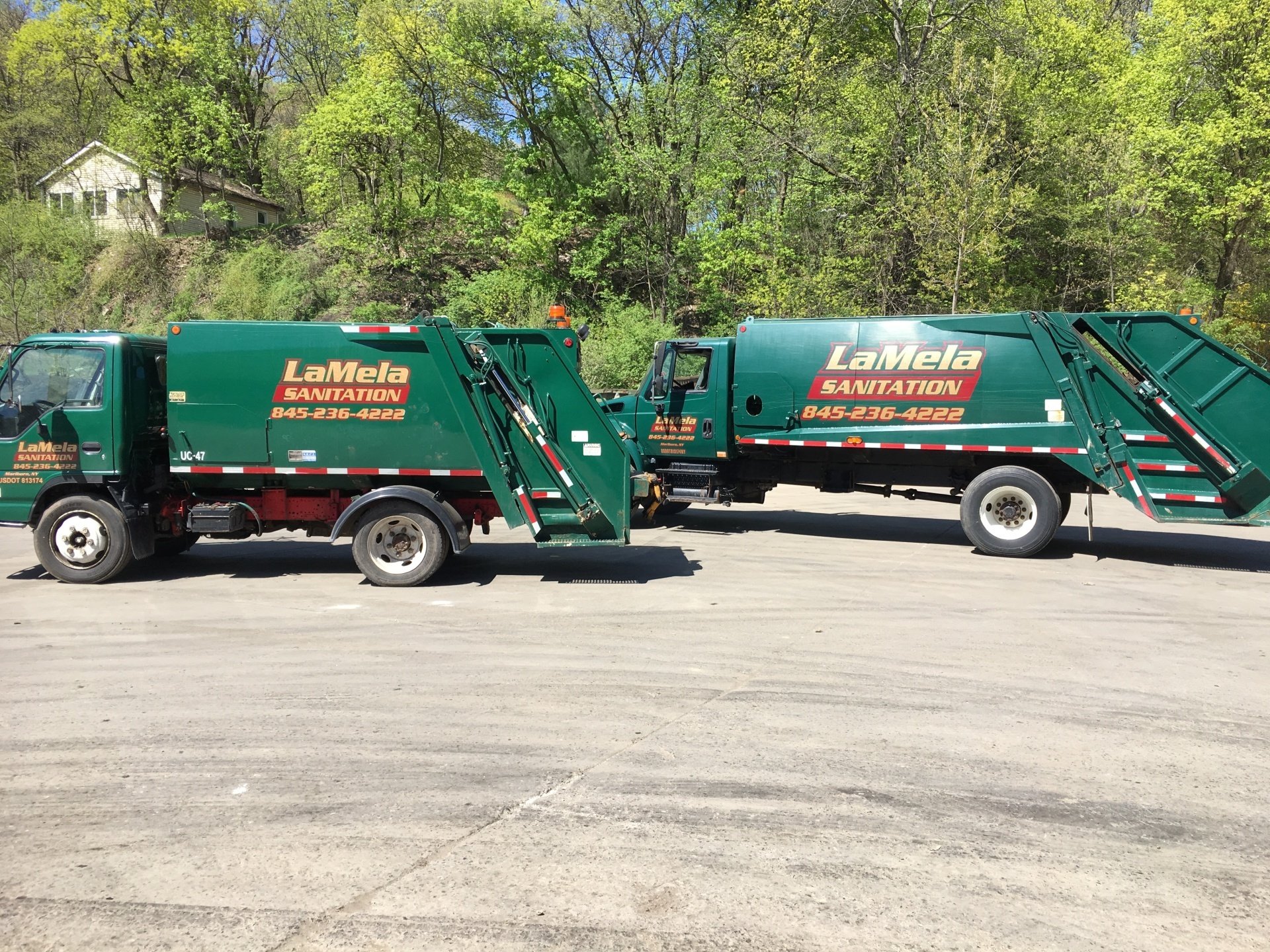 Dumpster Rental Marlboro, NY La Mela's Sanitation Svce INC