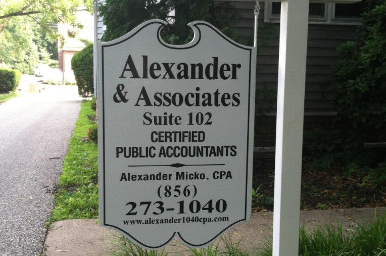 Tax Preparation for Moorestown, NJ Alexander & Associates CPA