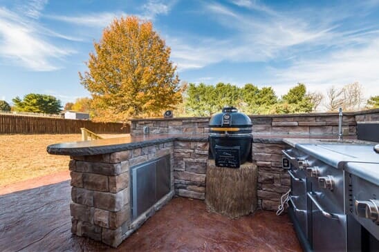 Concrete Counter Top Construction Columbia Tn H And J