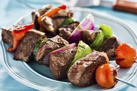 grilled beef sishkabobs — meat market in York County, PA grilled beef sishkabobs — meat market in York County, PA