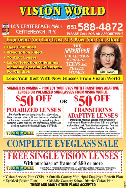 Eye Health Centereach, NY Vision World