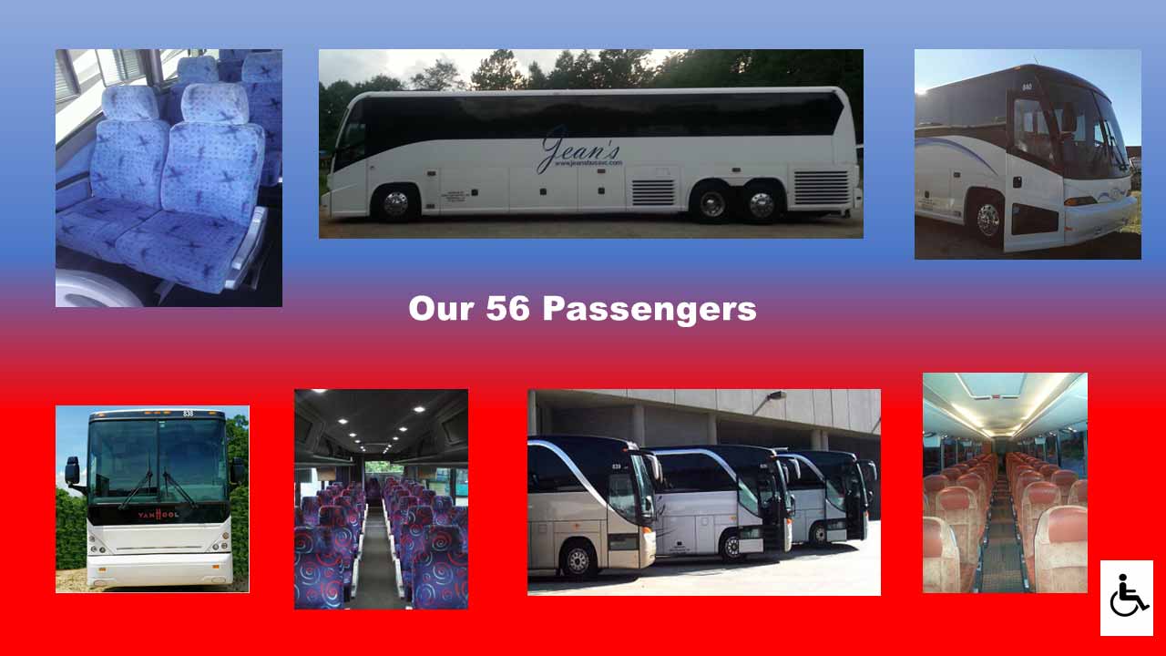 56Passenger Buses Jean’s Bus Service Inc.