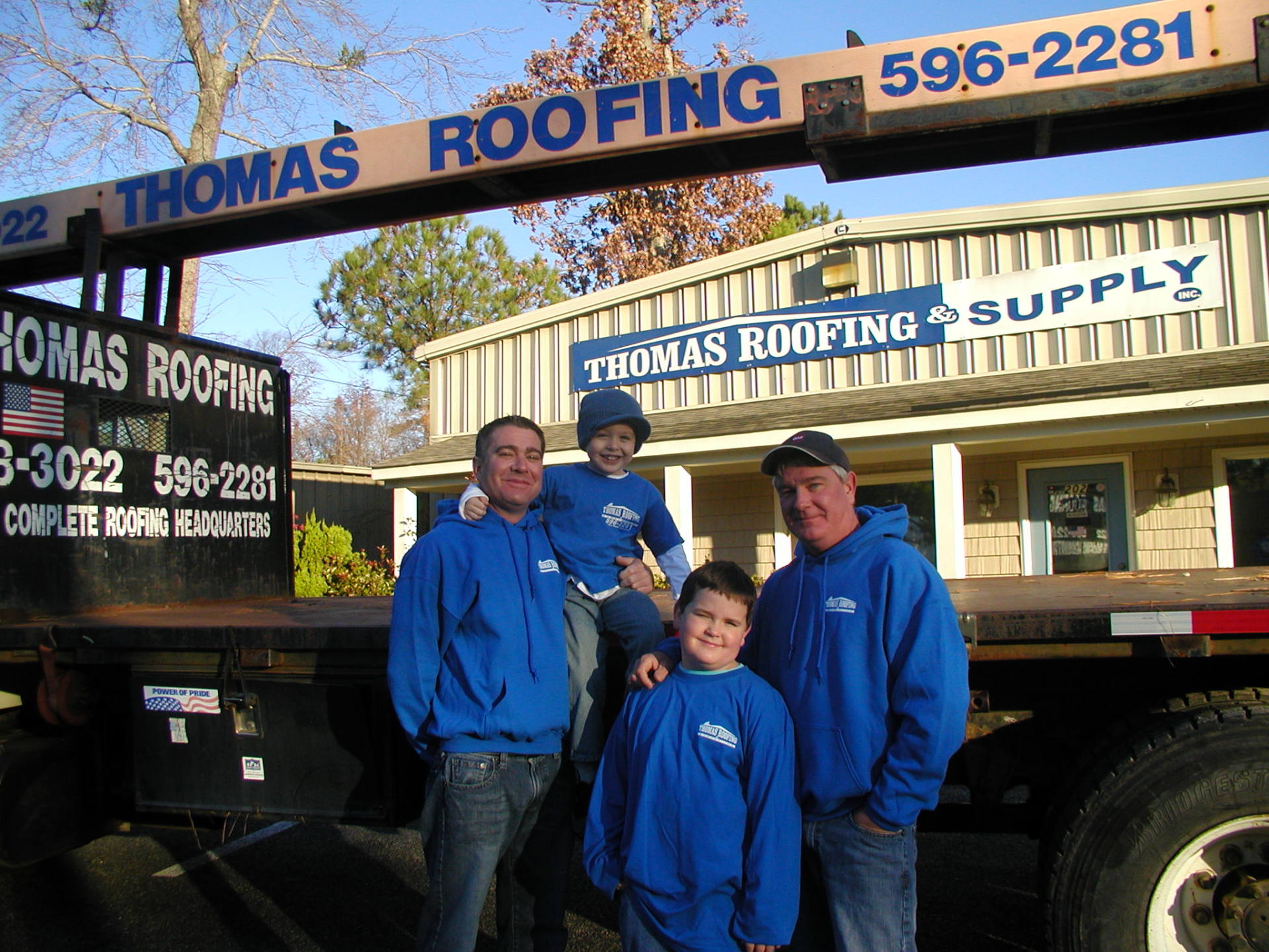 Contact Information Yorktown, VA Thomas Roofing & Supply Inc.