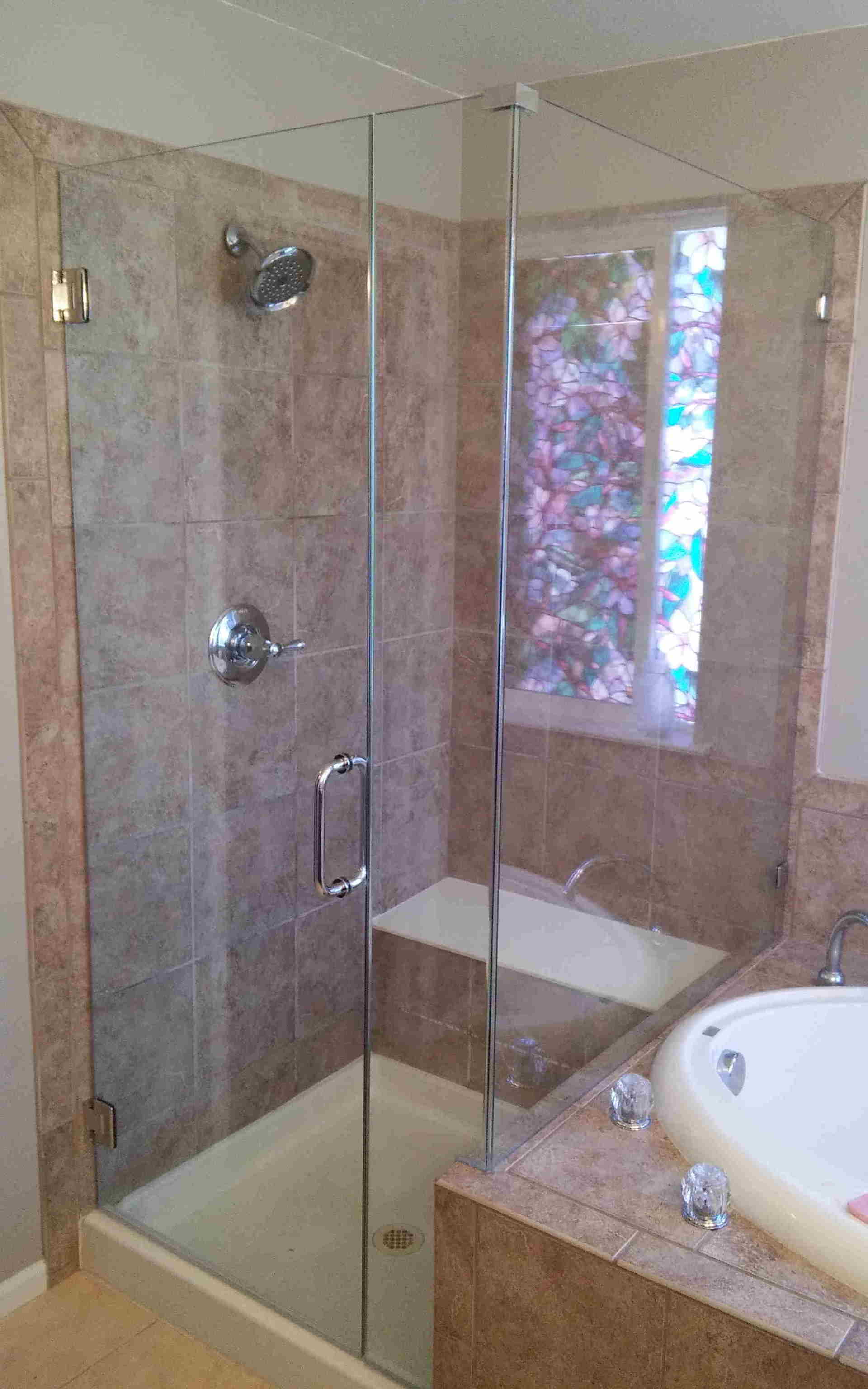 Shower door installation Littleton, CO Highlands Ranch Glass Company