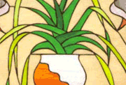 Plant in vase - Stained glass design in Hackensack, NJ