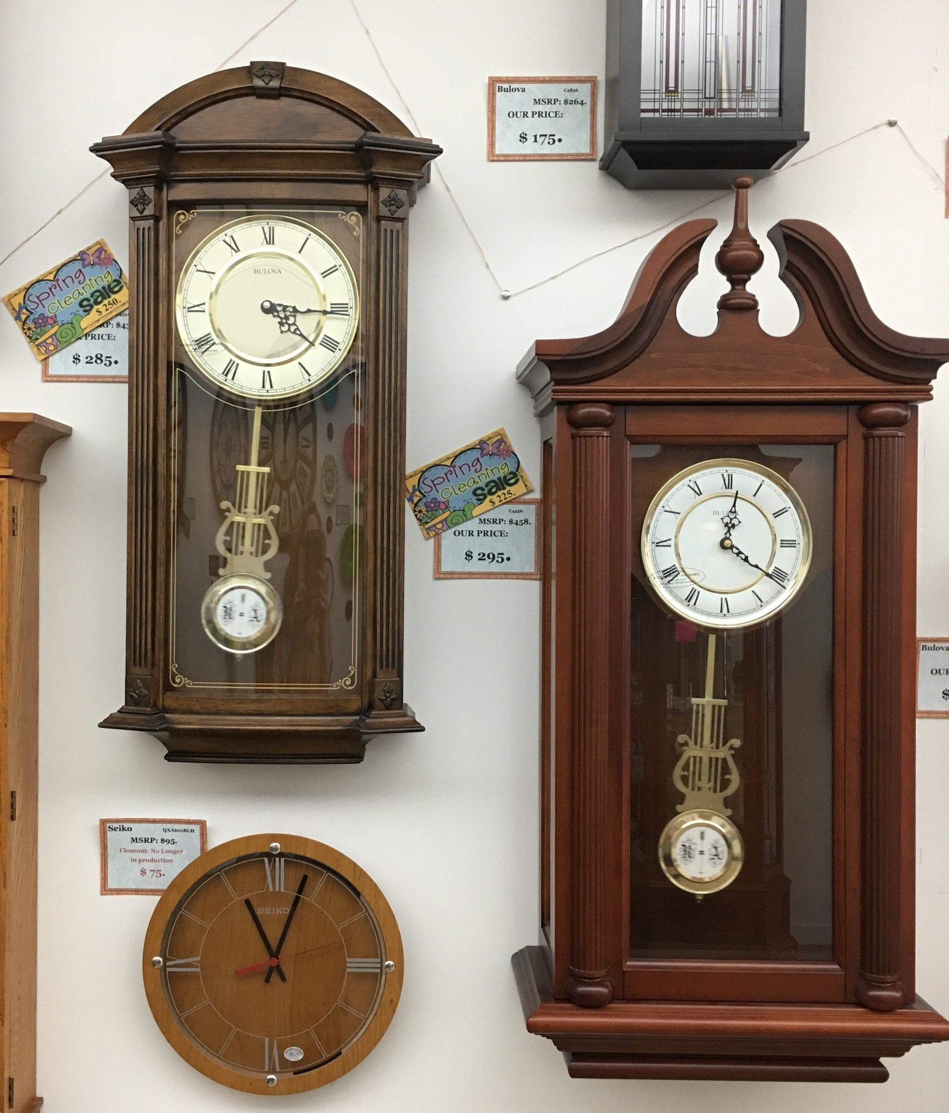 Clock Repairs and Sales Austin, TX McGuire's Clocks