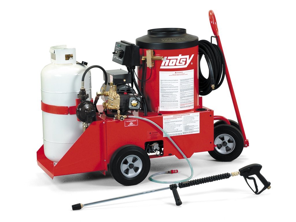 LP Heated & Electric Powered Hotsy Pressure Washing Equipment of San Diego