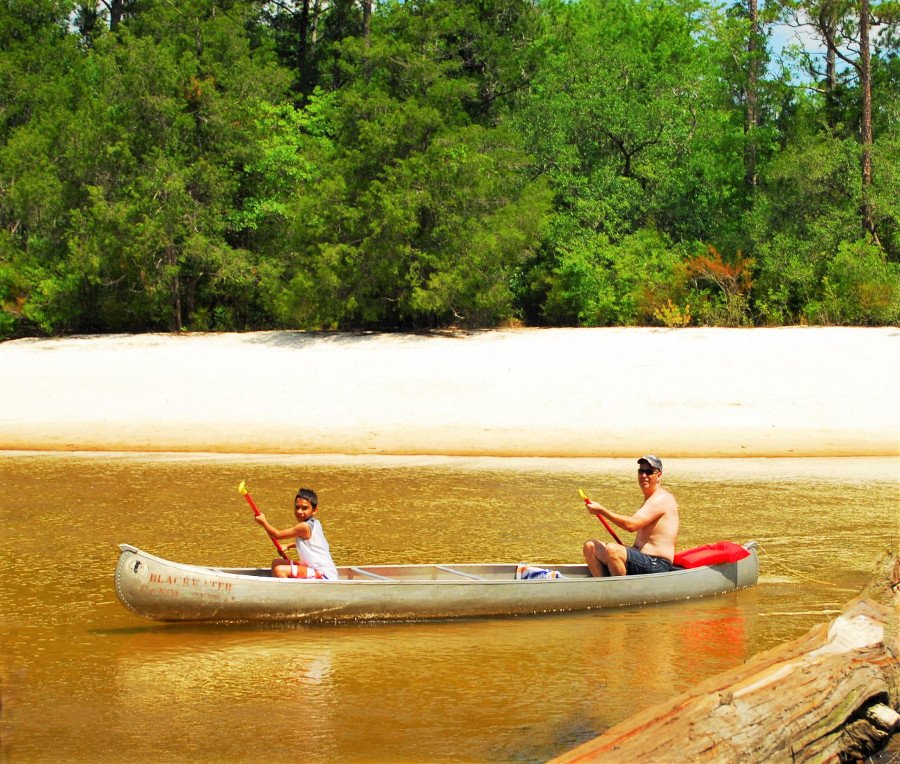 Canoeing Photos Milton, FL Blackwater Canoe Rental