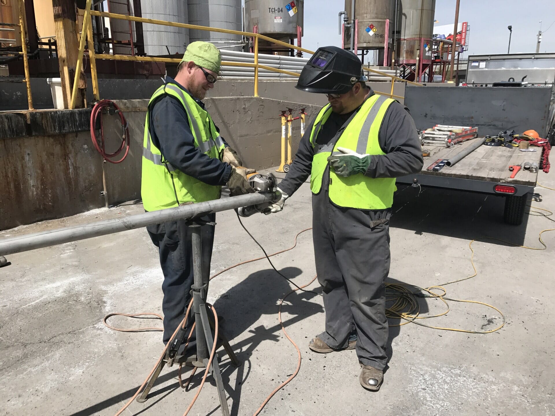 Industrial Welding Services Sandy, UT Oxley & Son Welding