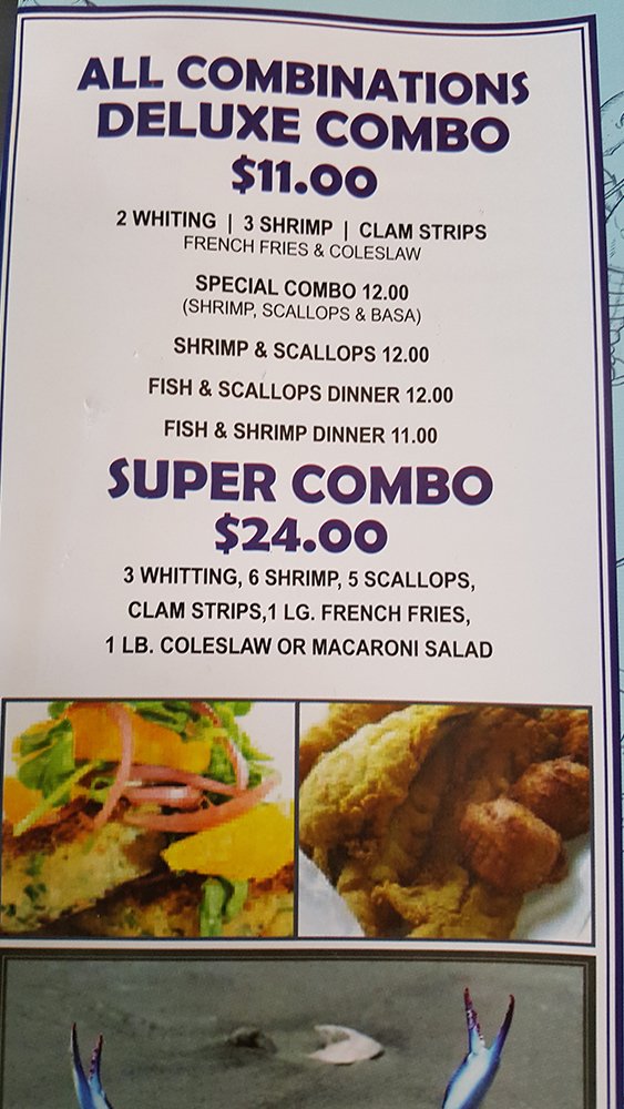 Seafood Menu Roselle, NJ Roselle Seafood Market