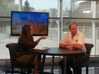 Man and Woman Talking - HVAC Services, in Irving, TX