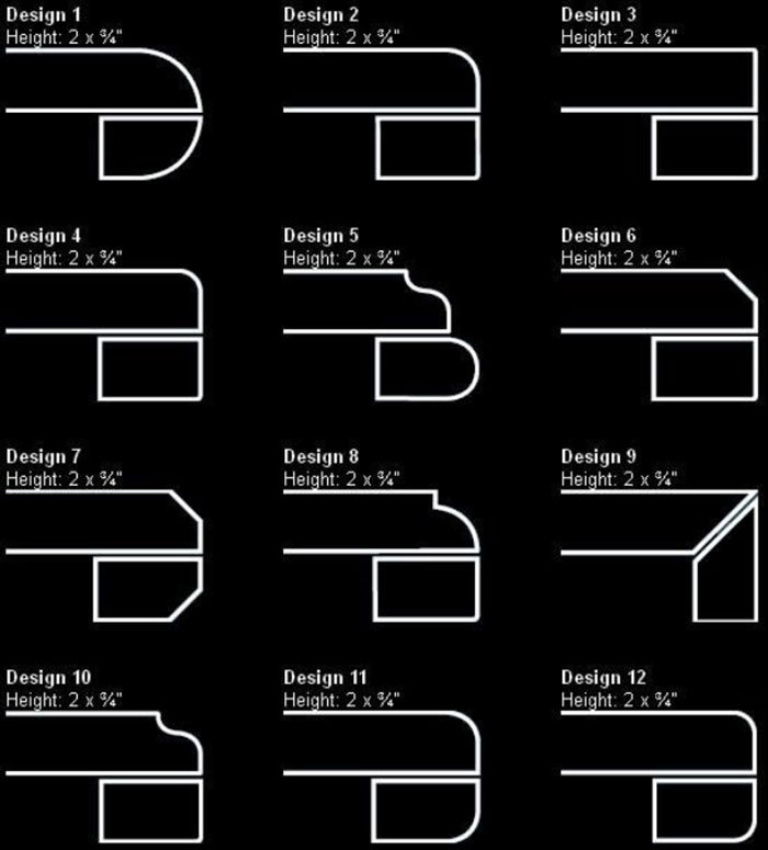 Countertop Edges San Leandro, CA Best Marble & Granite
