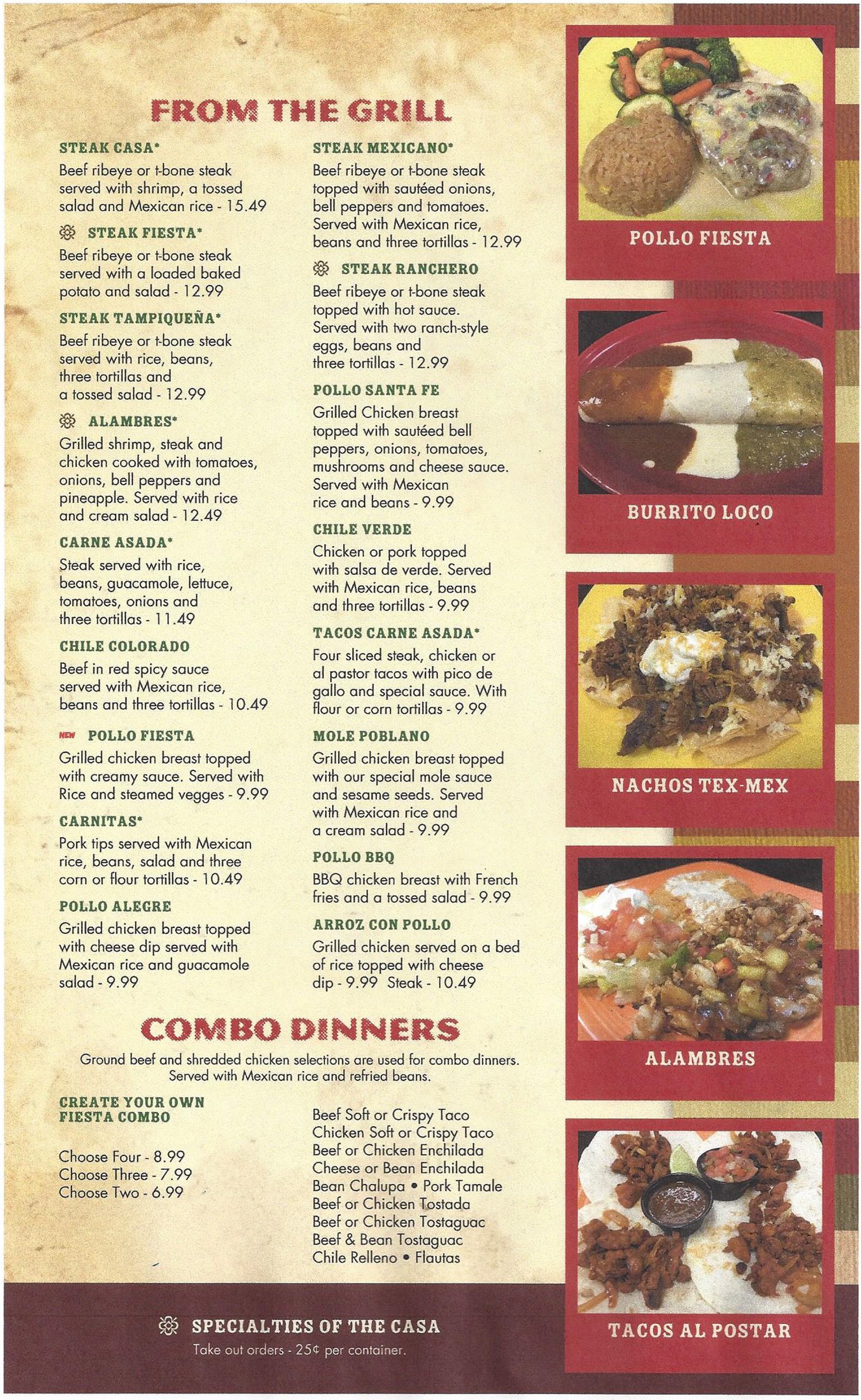 Enchiladas Cullman, AL Casa Fiesta