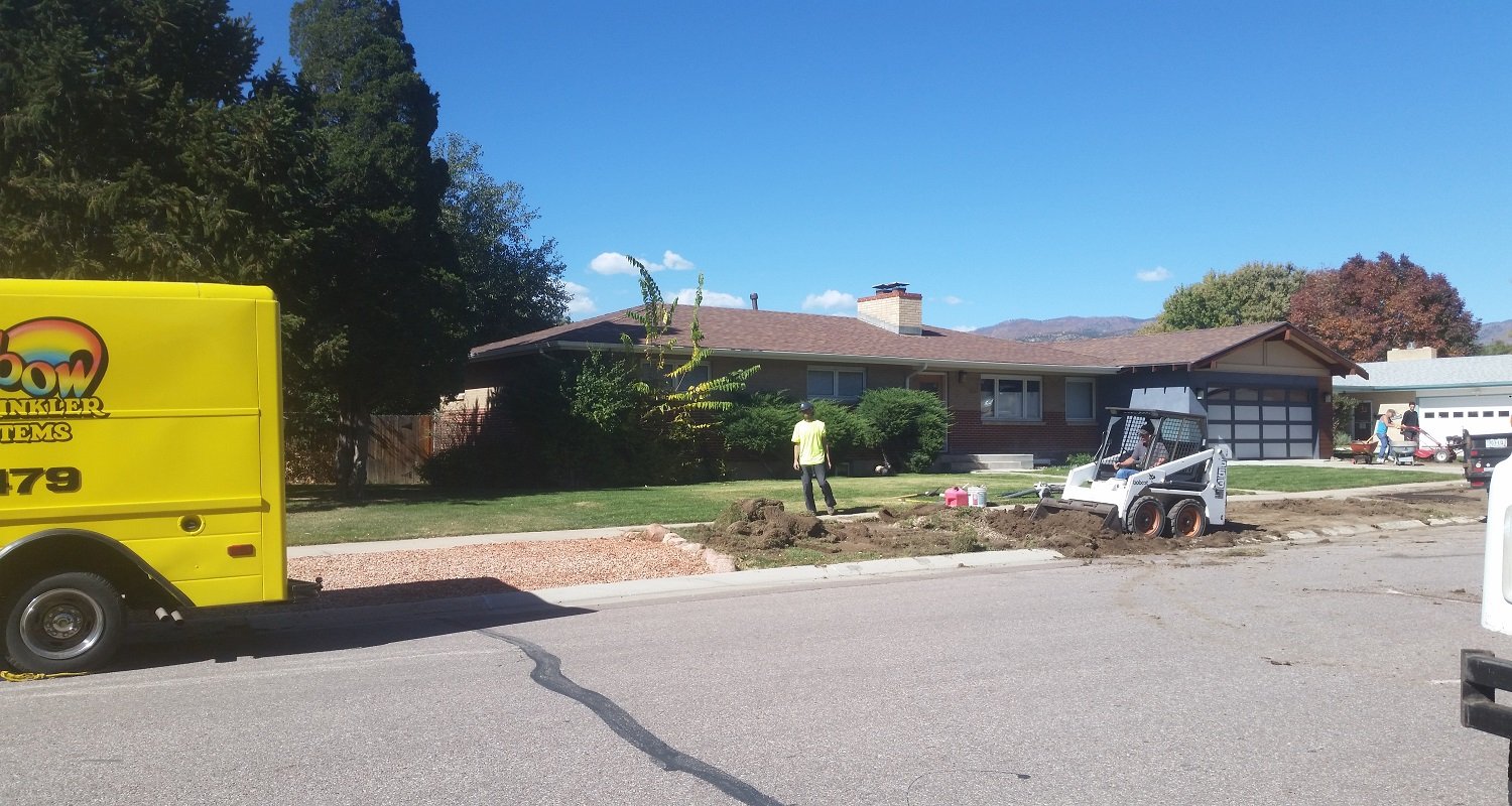 Sprinkler Installations Colorado Springs CO Rainbow Sprinkler