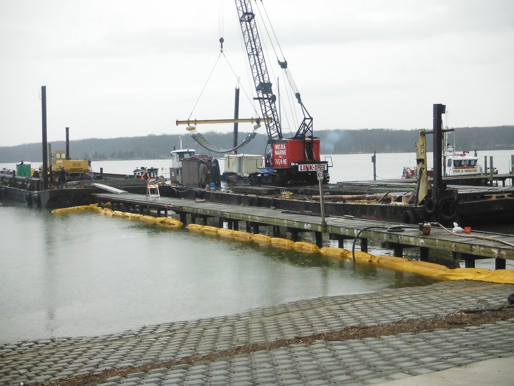 Boat Ramp Construction